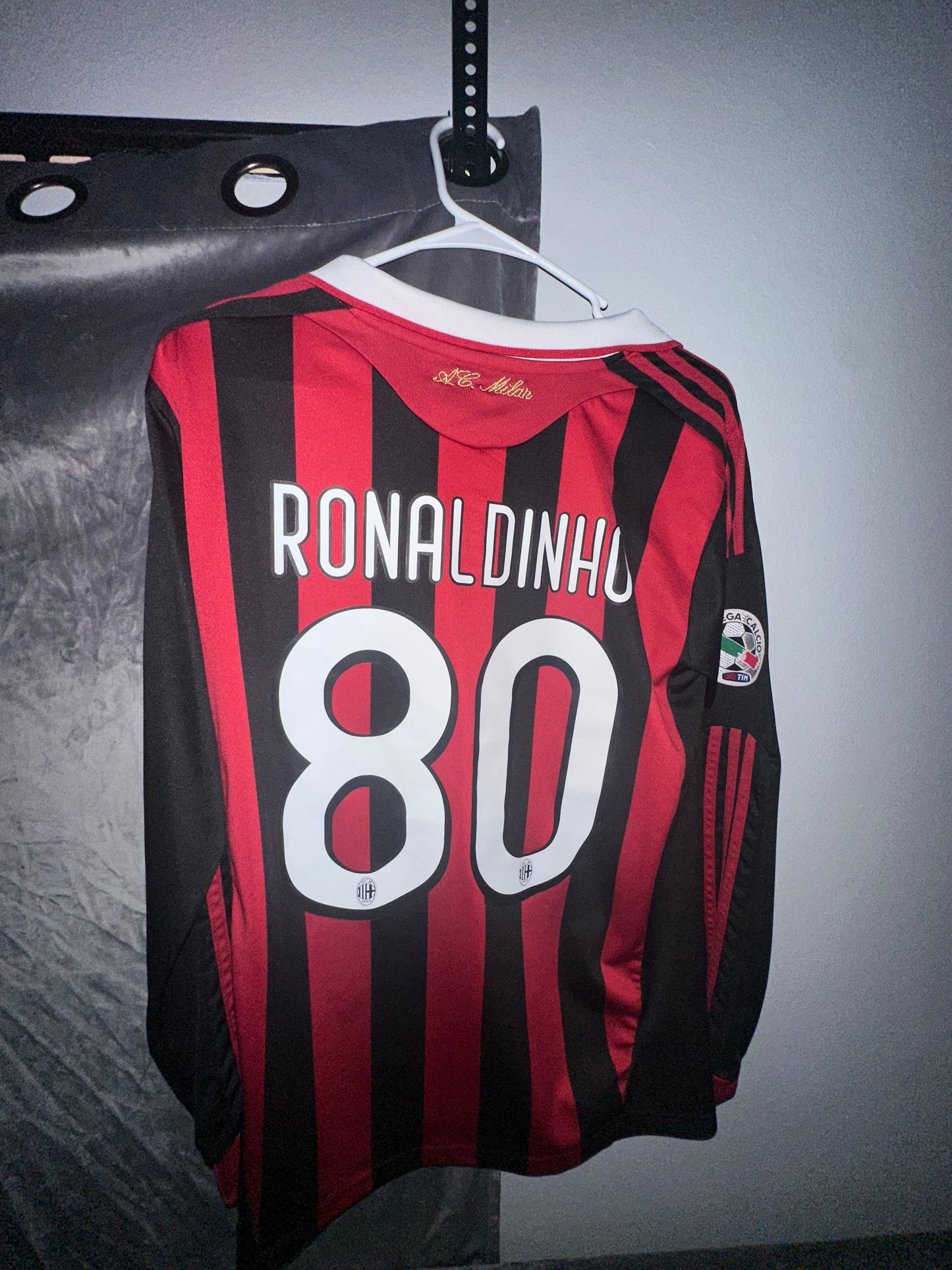 09’ Ronaldinho AC Milan Jersey