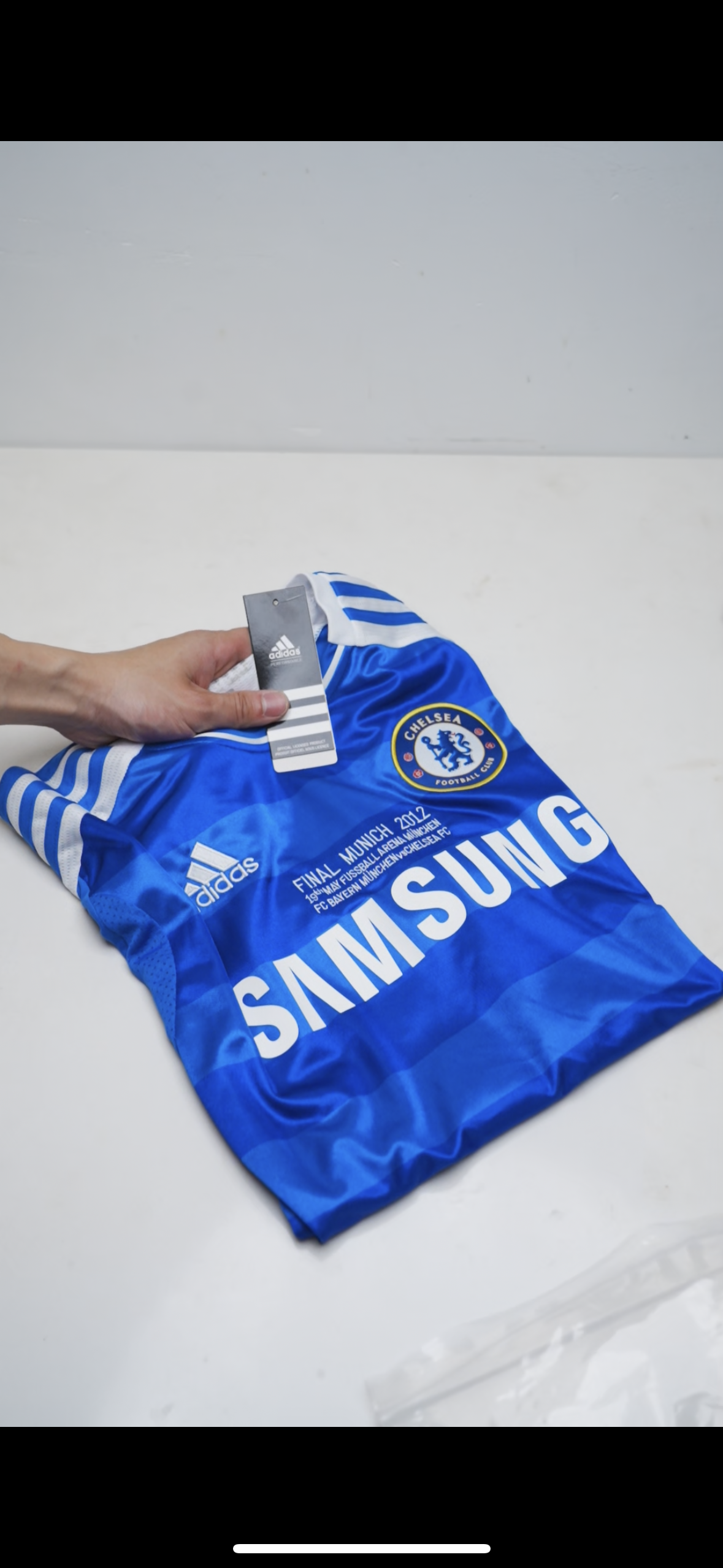 ‘12 Chelsea Champions League Final Jersey