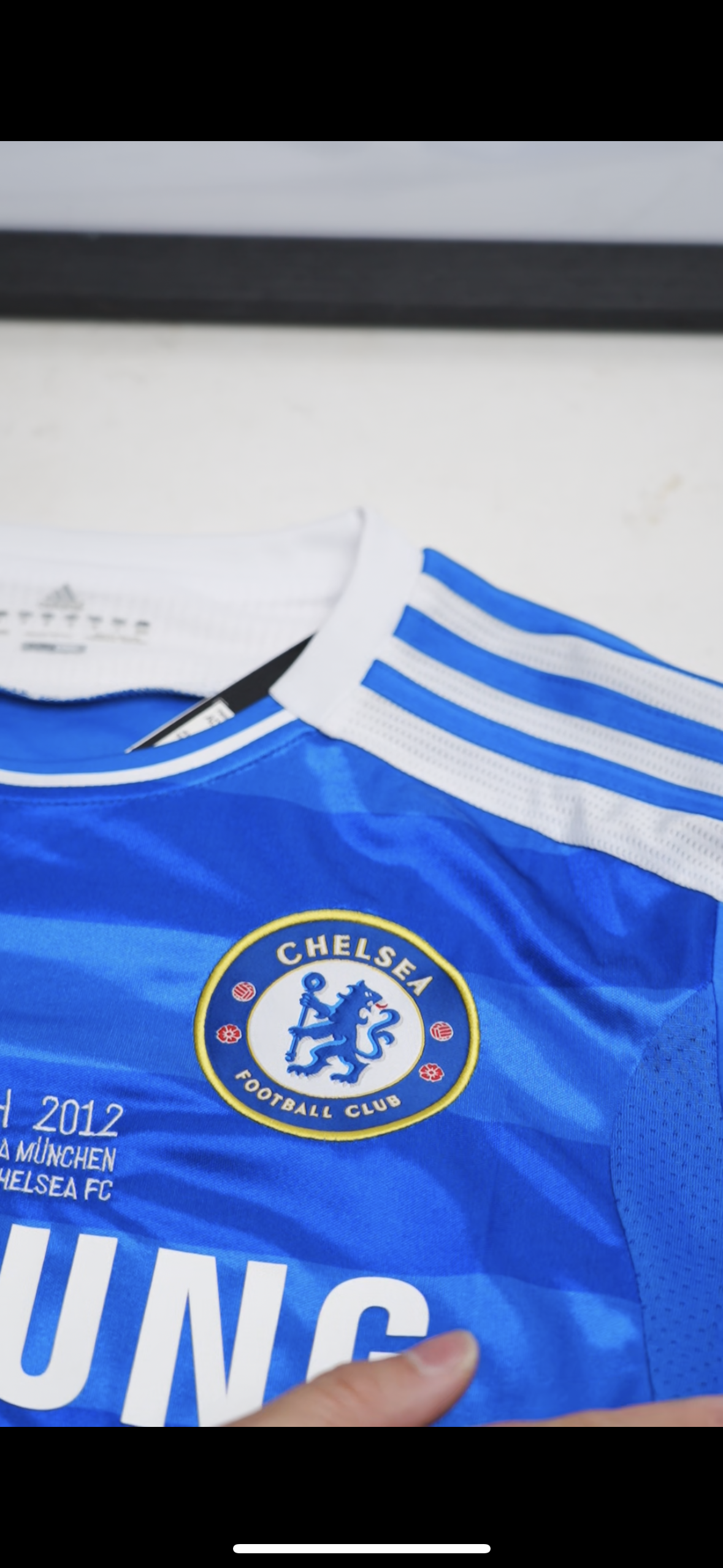‘12 Chelsea Champions League Final Jersey