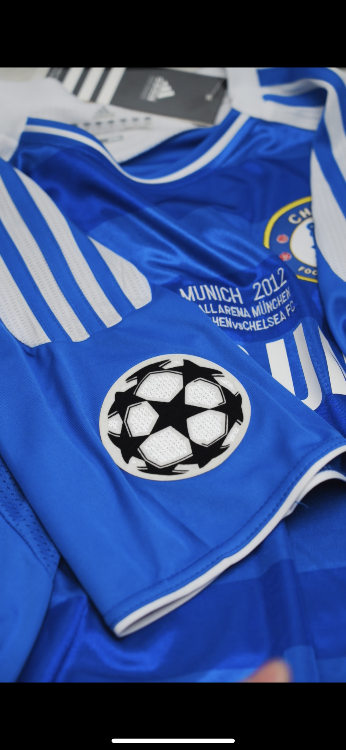 ‘12 Chelsea Champions League Final Jersey