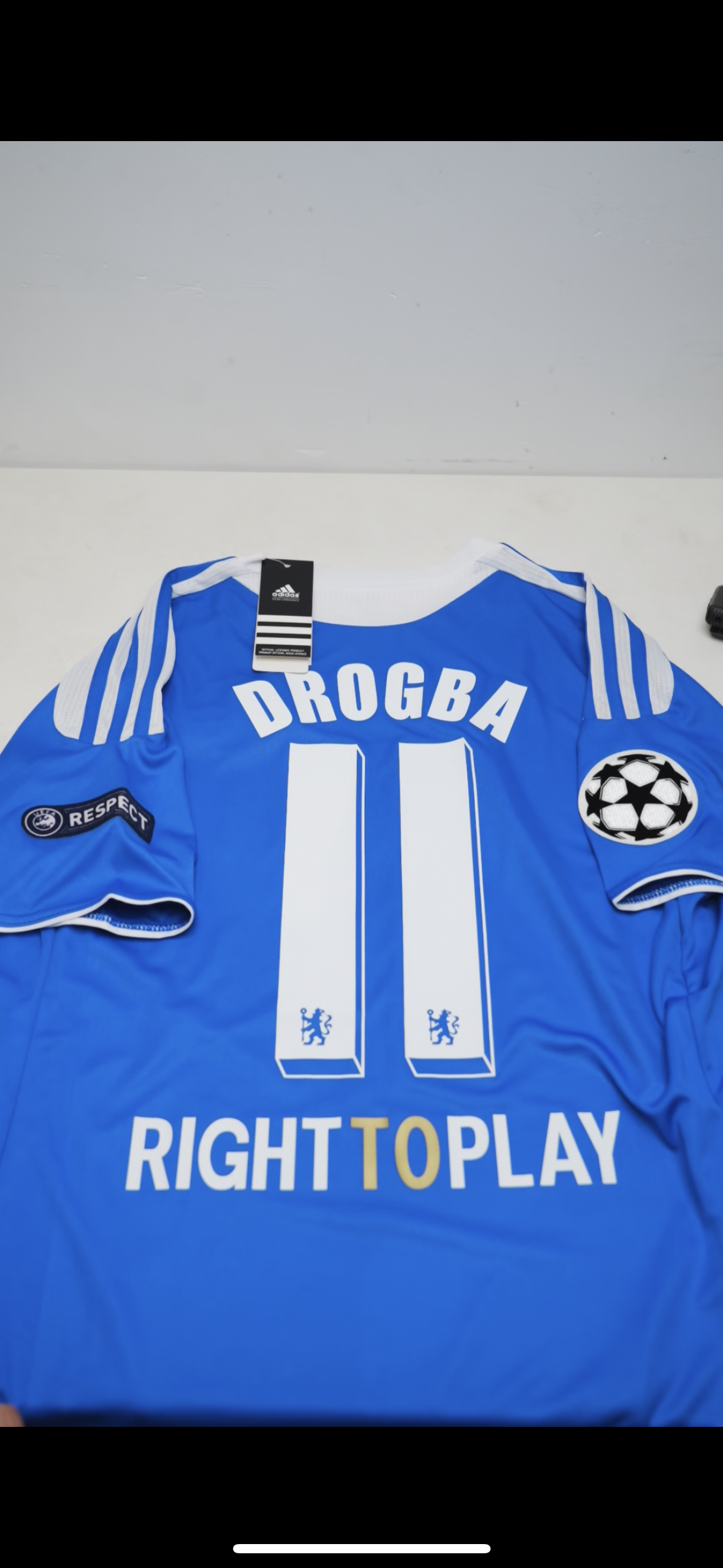 ‘12 Chelsea Champions League Final Jersey